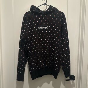 Supreme x Comme Des Garçons Polka Dot Box Logo Hoodie